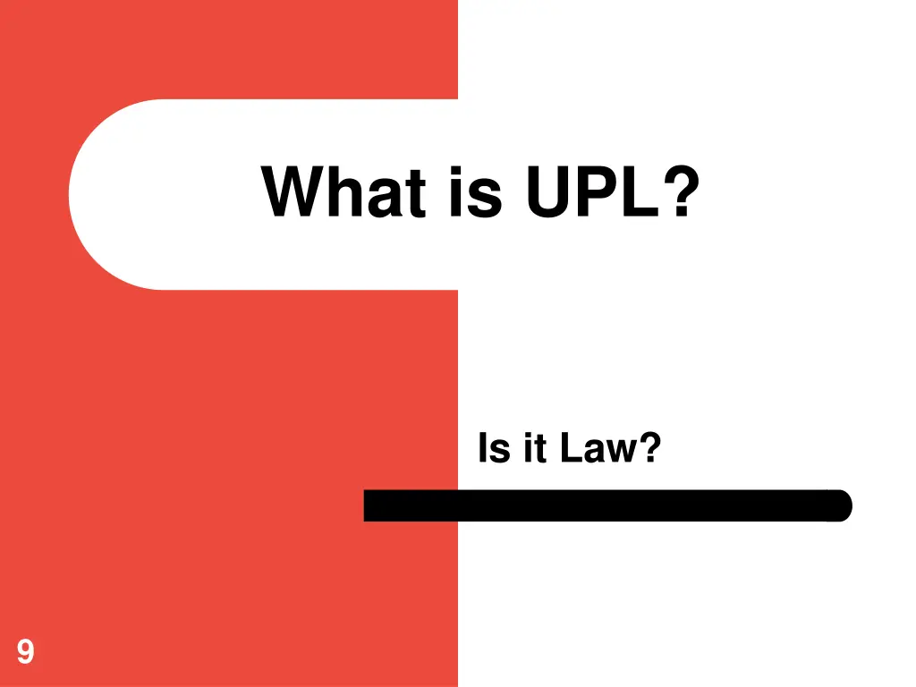 what is upl