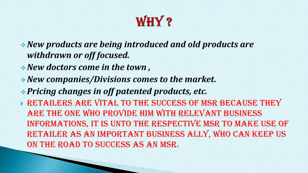 new products are being introduced