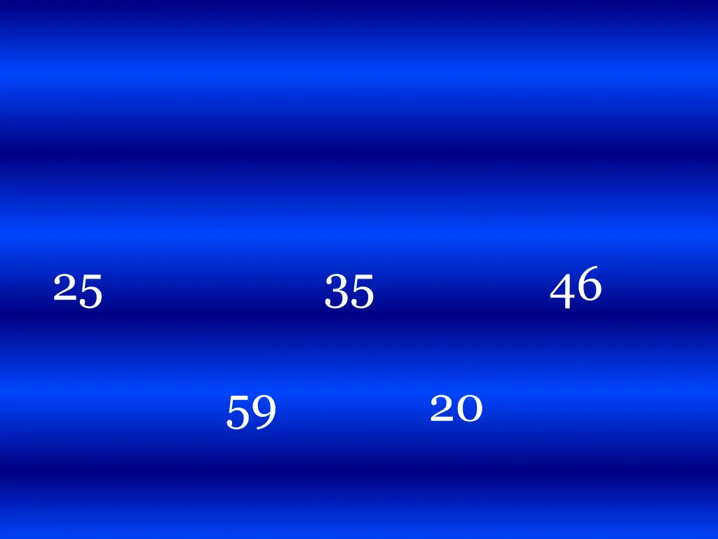 25 35 46 59 20