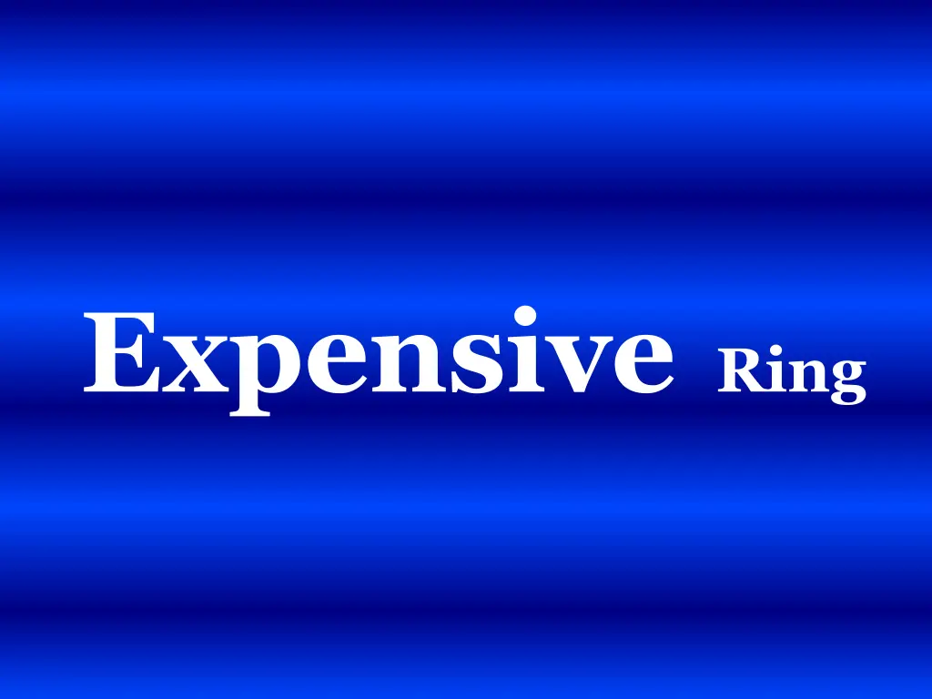 expensive ring