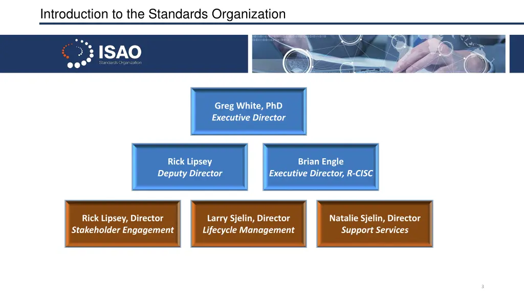 introduction to the standards organization