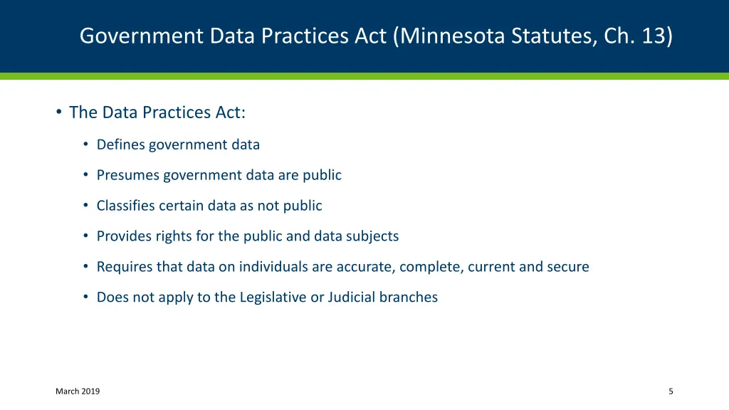 government data practices act minnesota statutes