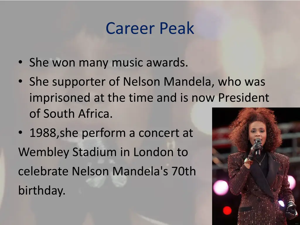 career peak