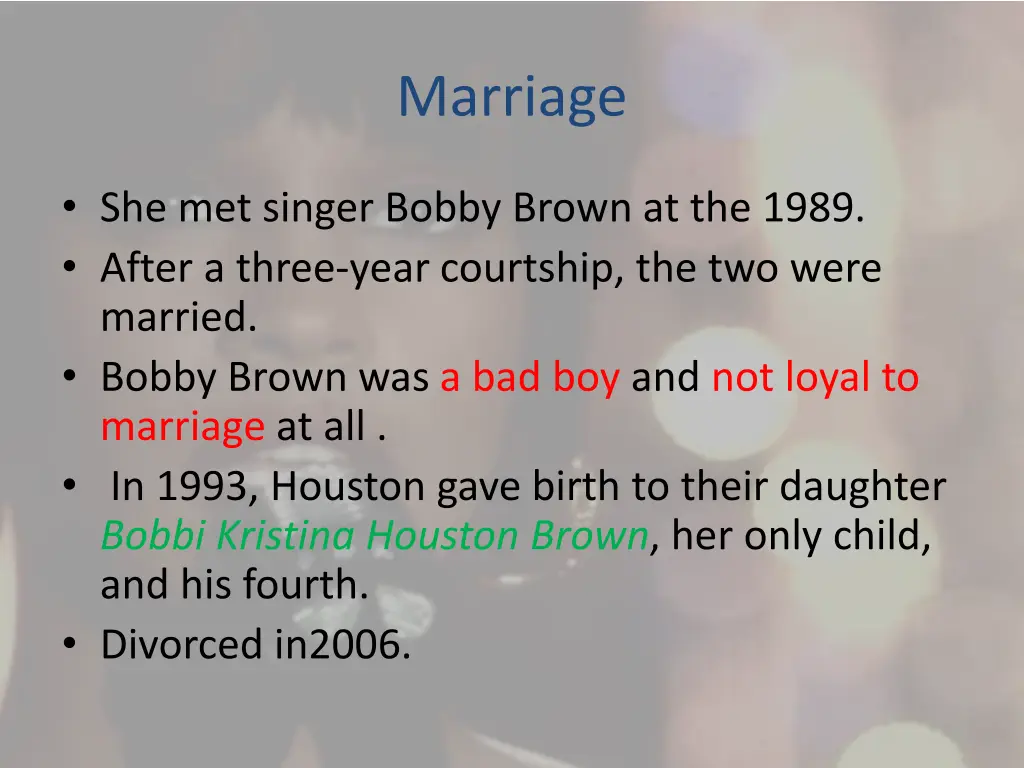 marriage