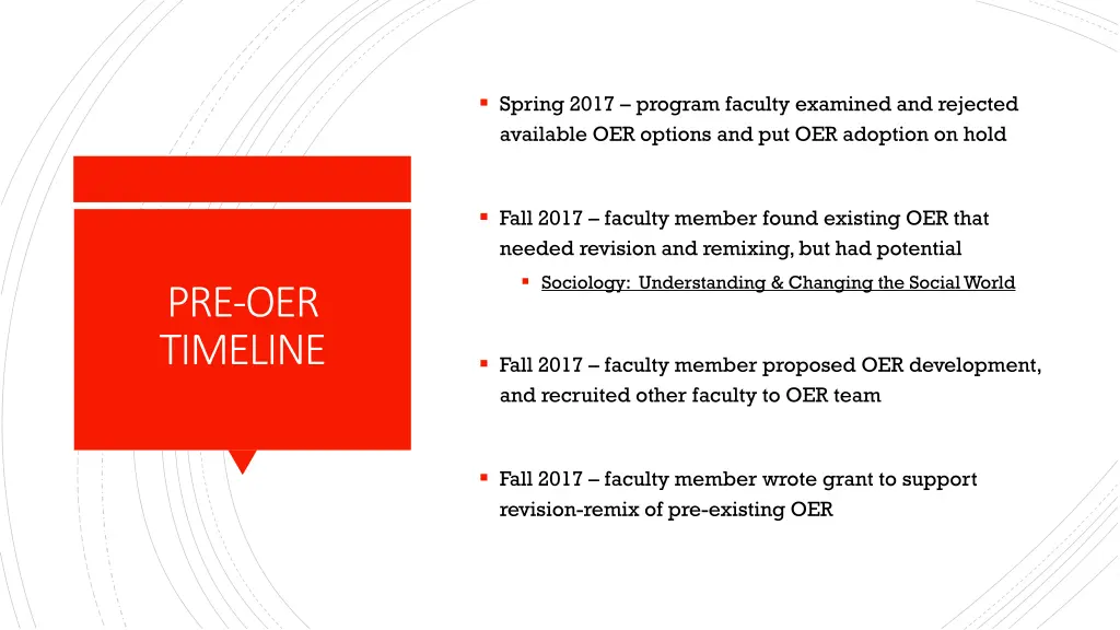 spring 2017 program faculty examined and rejected