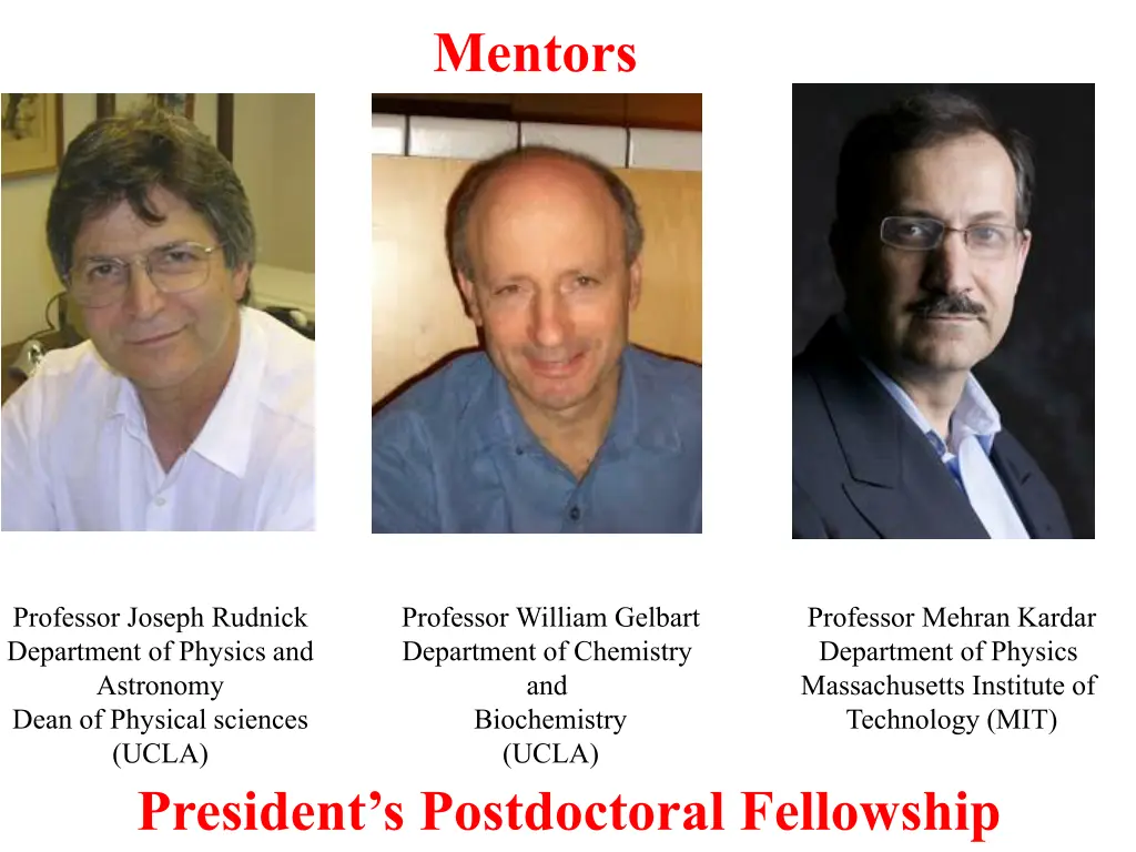 mentors
