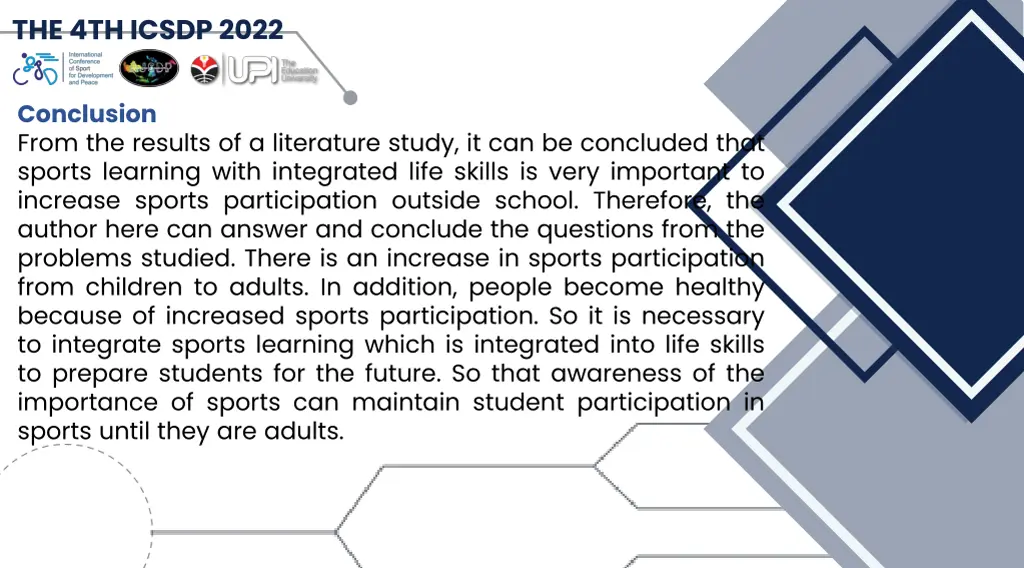 the 4th icsdp 2022 2