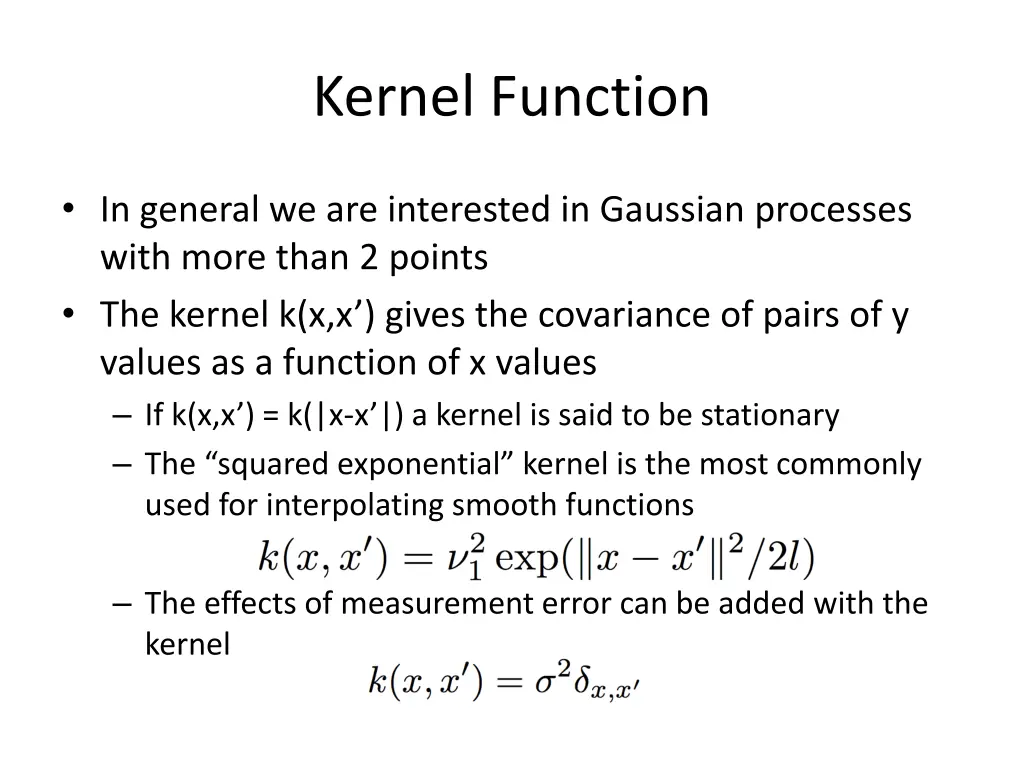kernel function