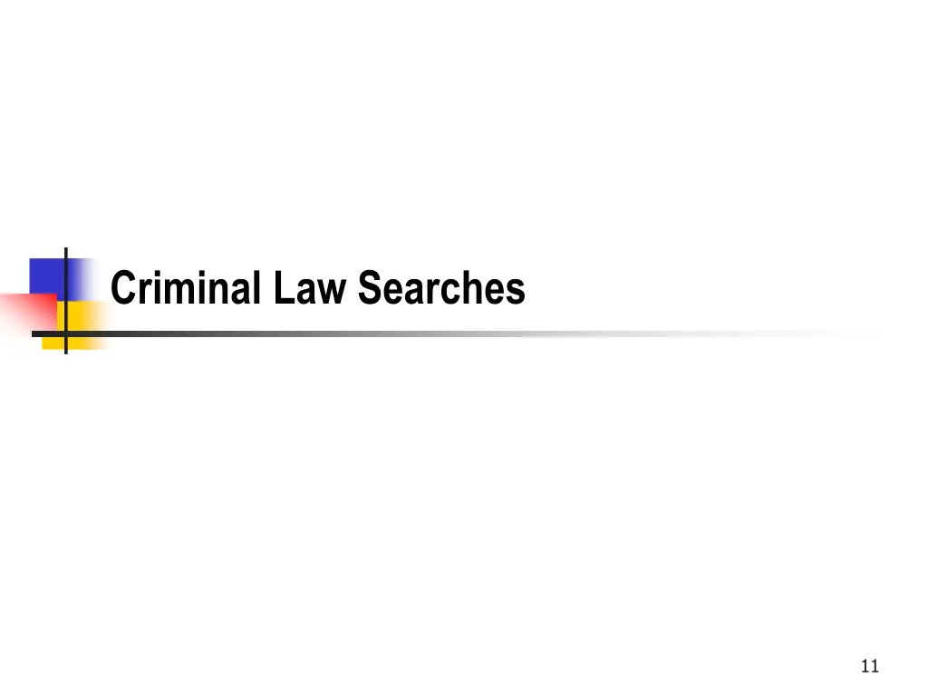 criminal law searches