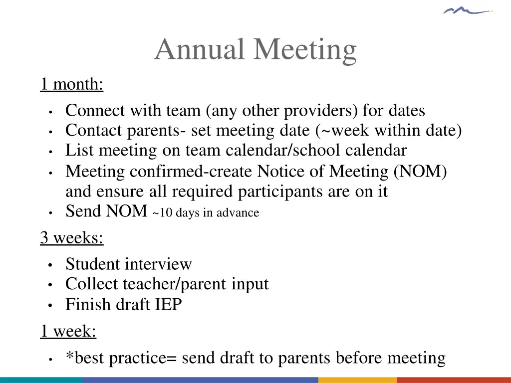 annual meeting
