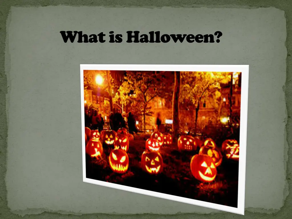 what is halloween