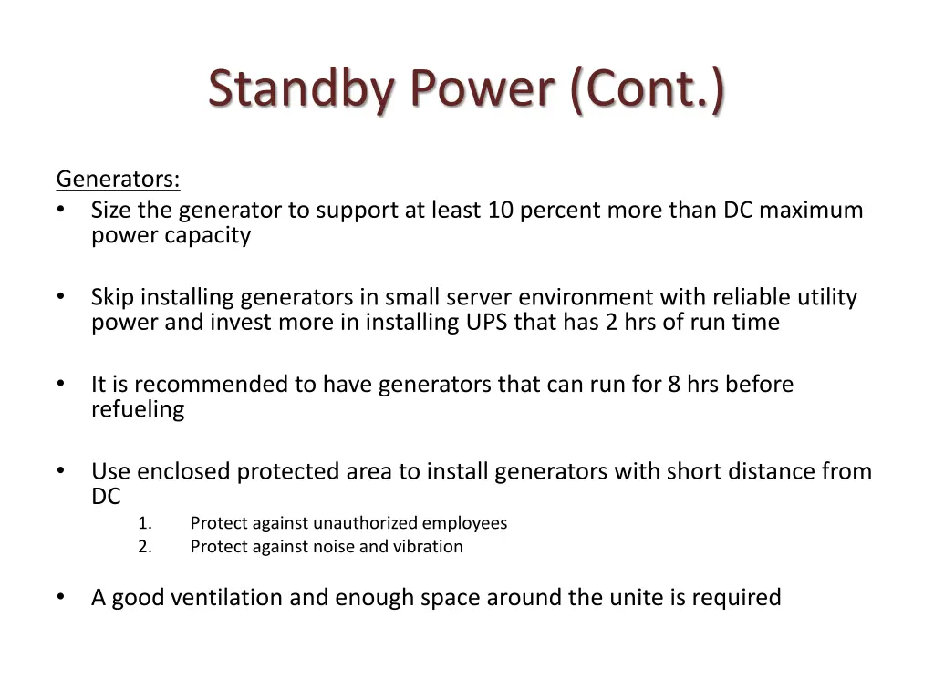 standby power cont 1
