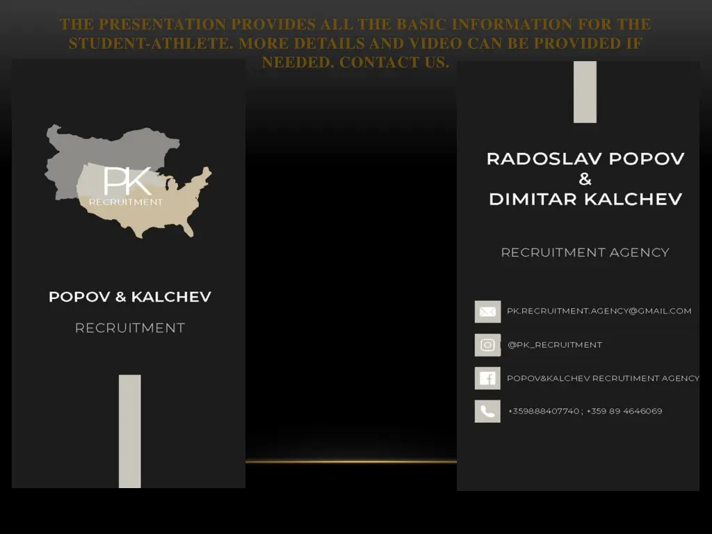 the presentation provides all the basic