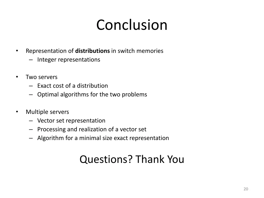 conclusion