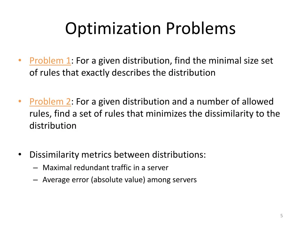 optimization problems