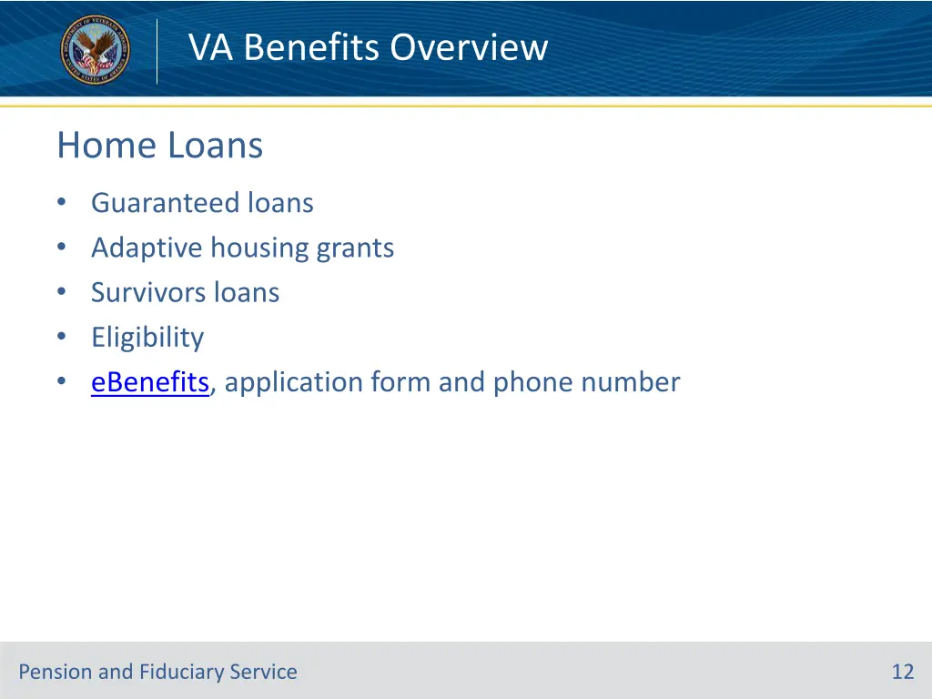 va benefits overview 11