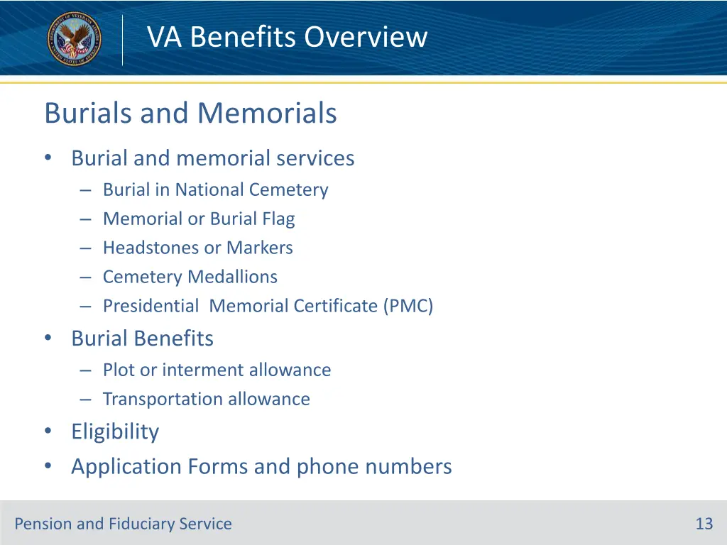 va benefits overview 12