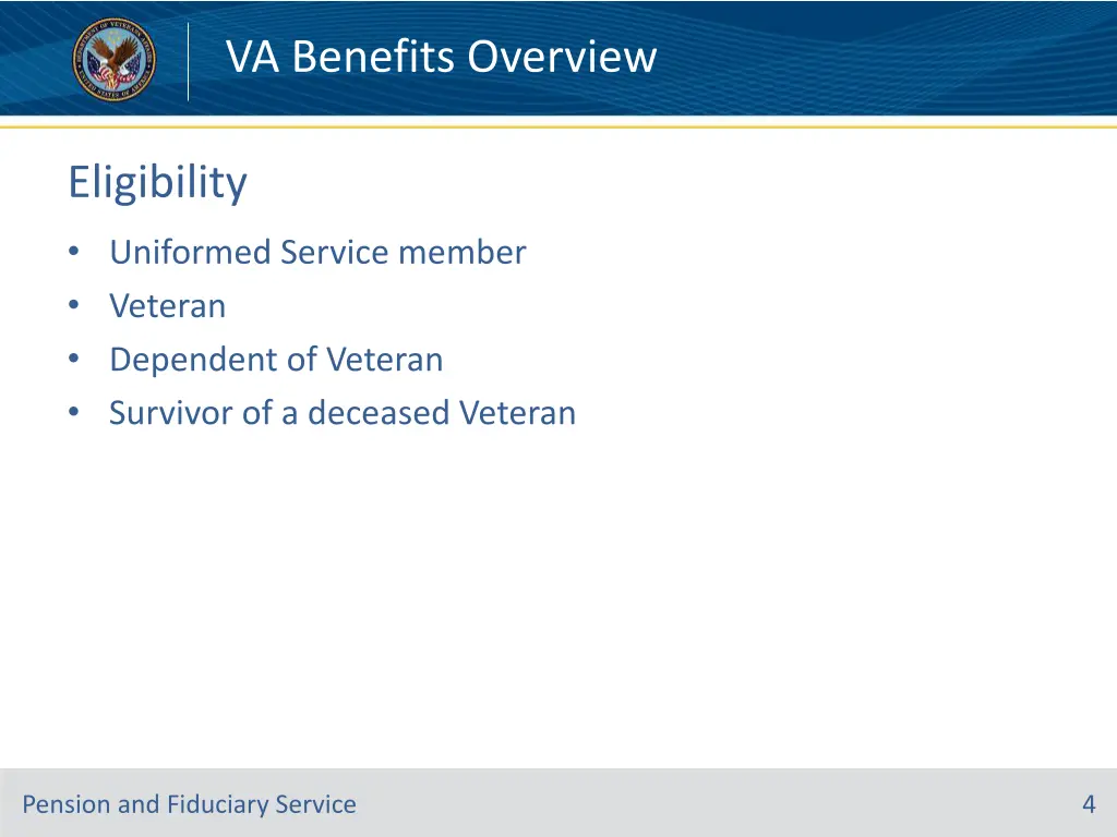 va benefits overview 3