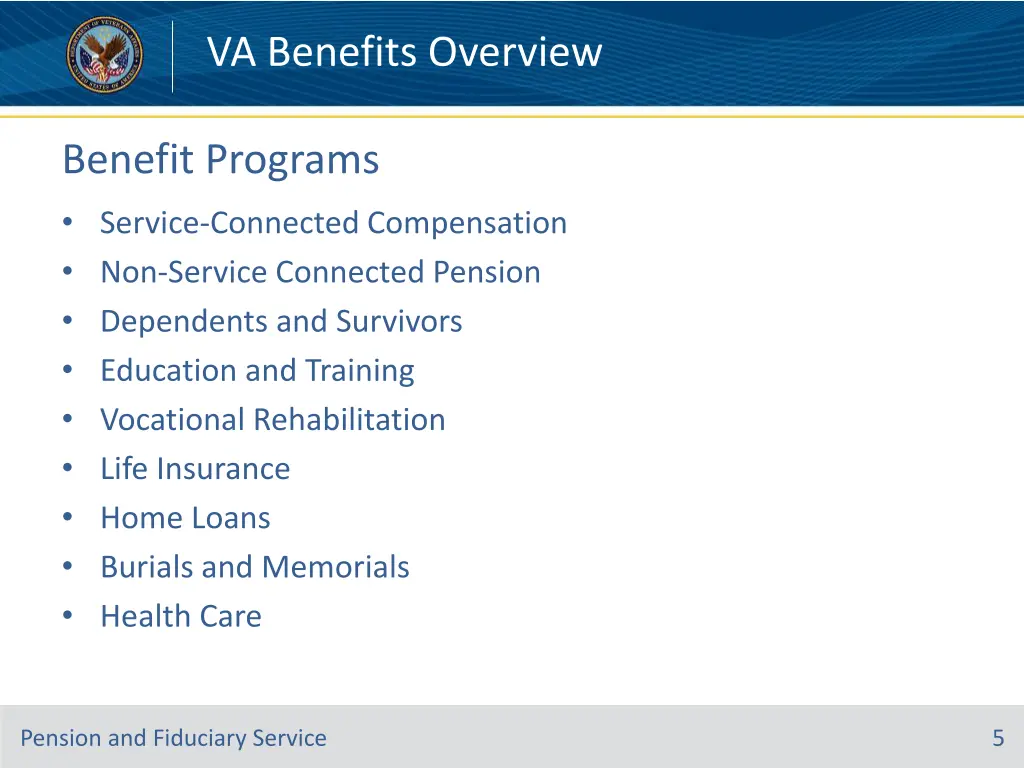 va benefits overview 4