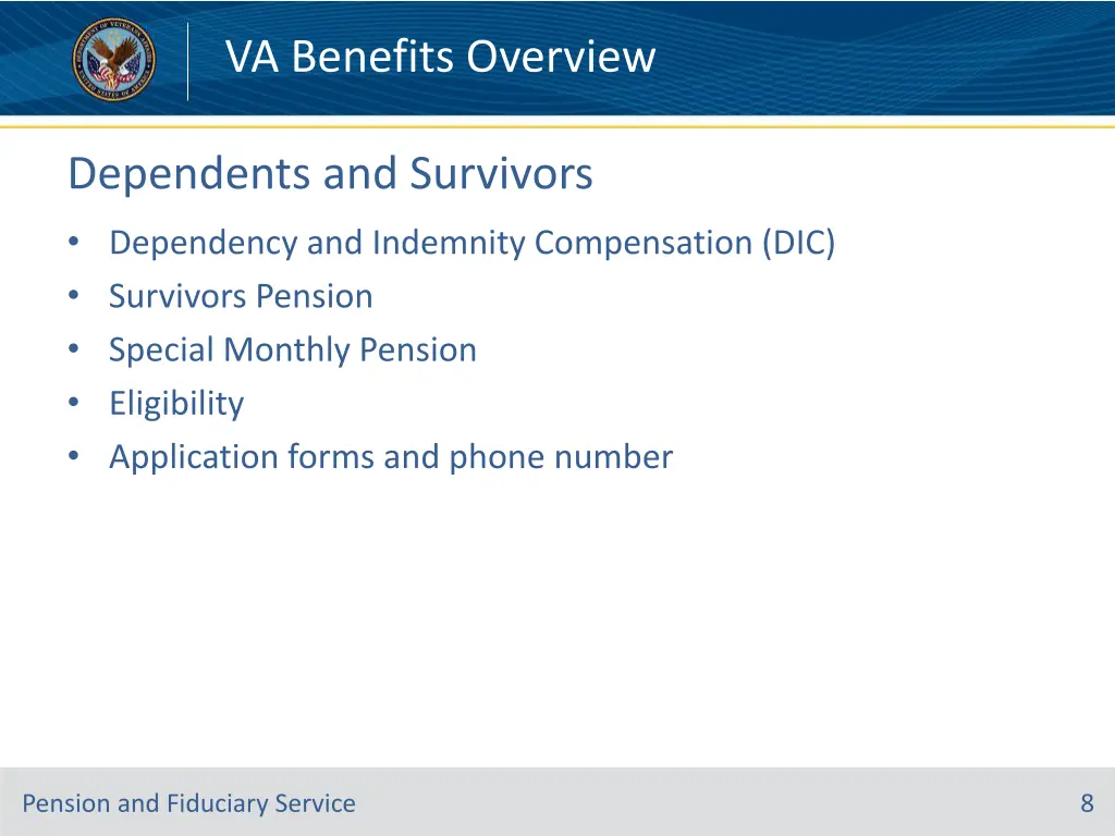 va benefits overview 7