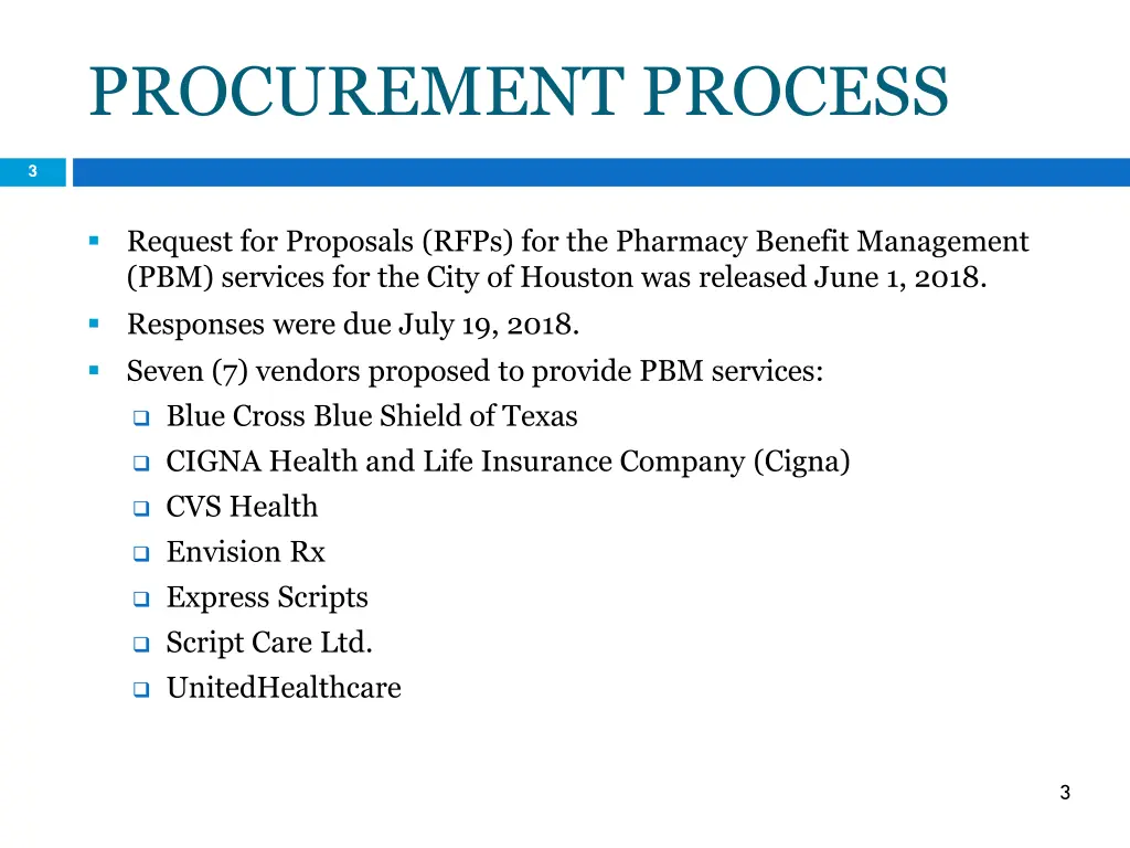 procurement process