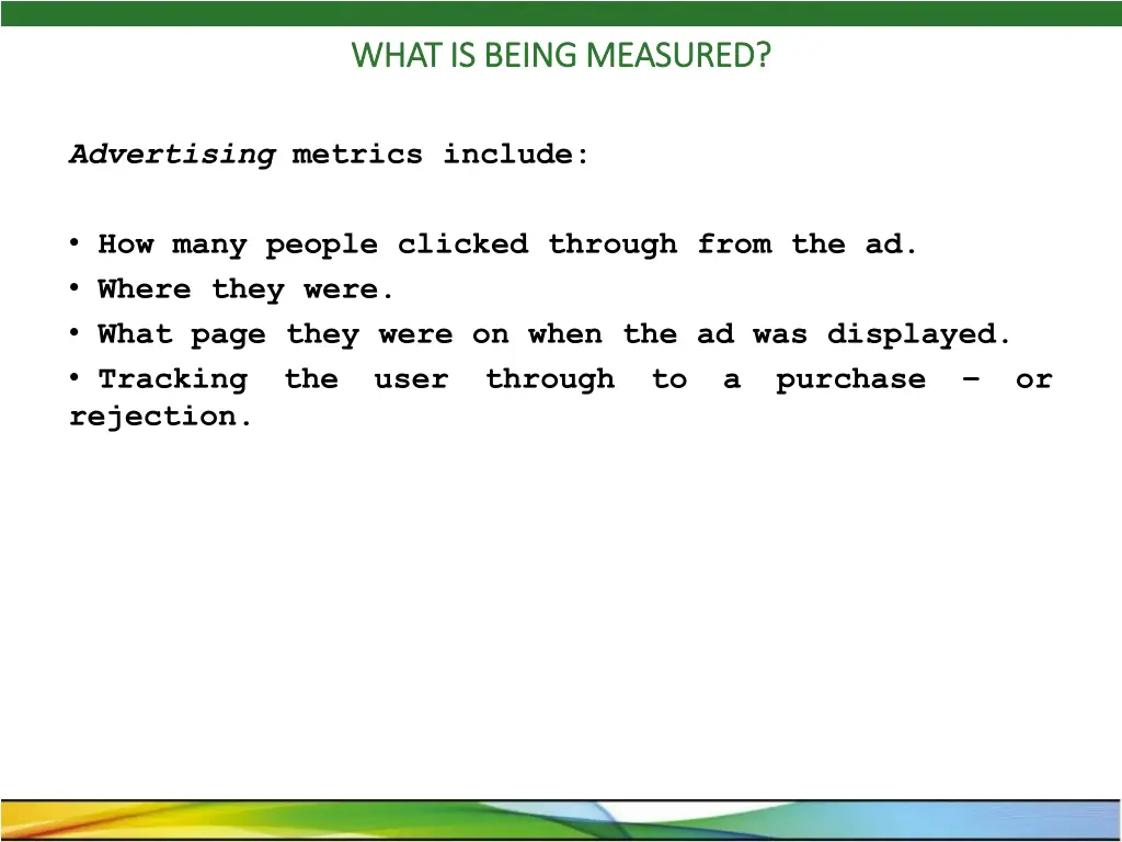 what is being measured what is being measured 1