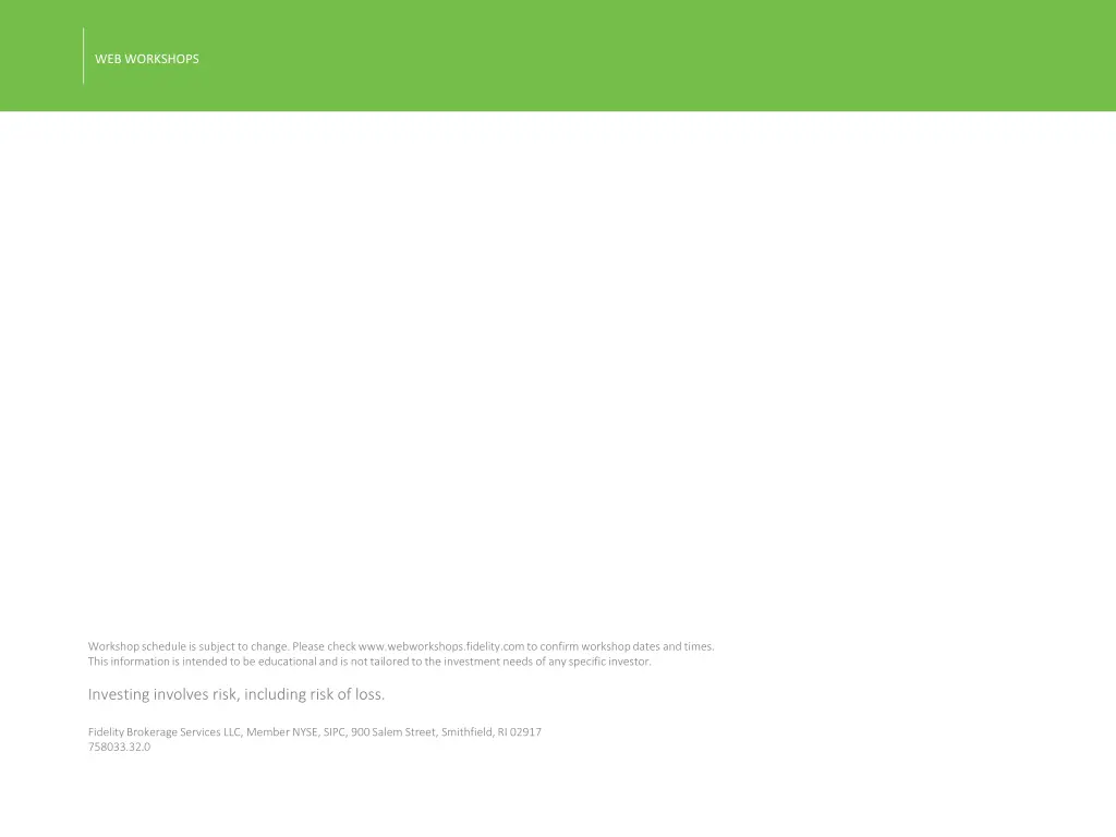 web workshops web workshops
