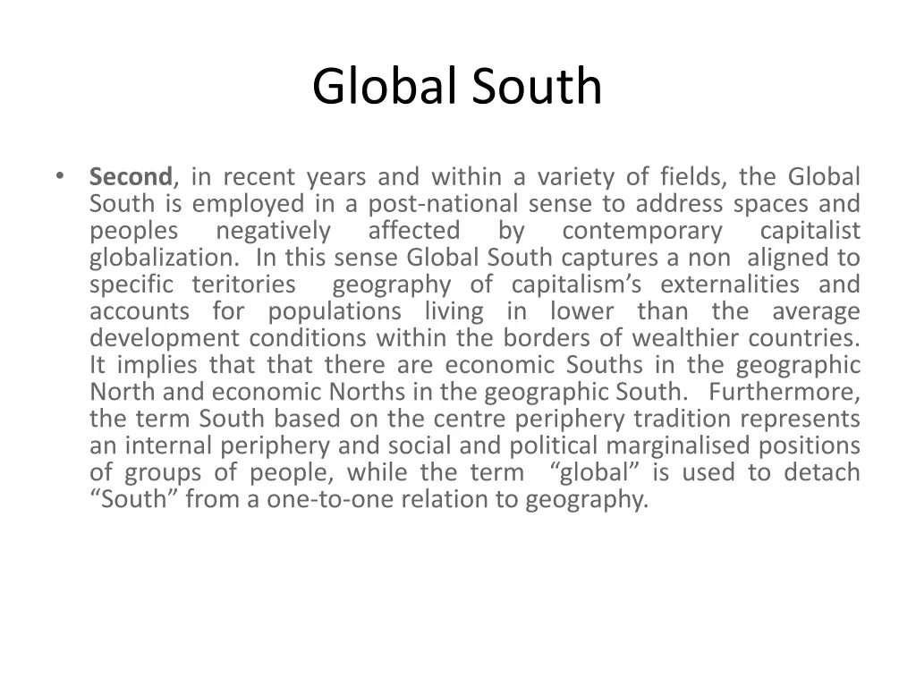global south 1