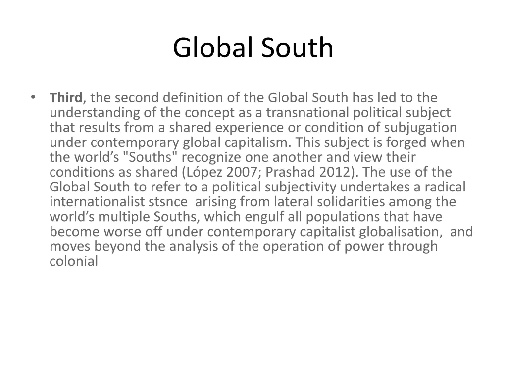 global south 2