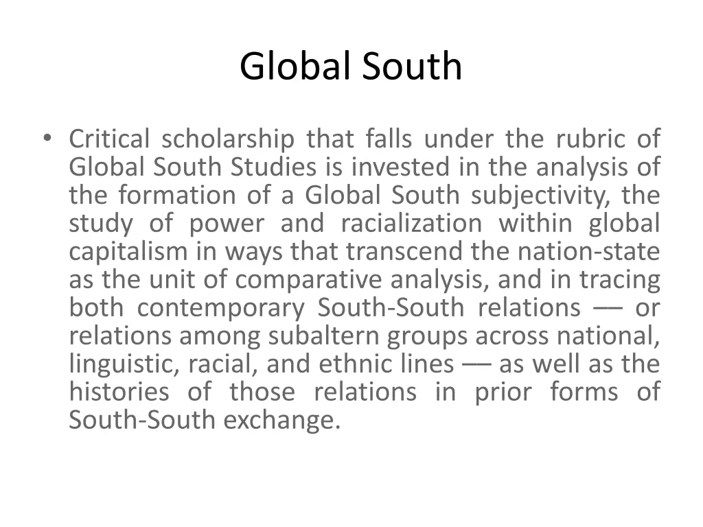 global south 3