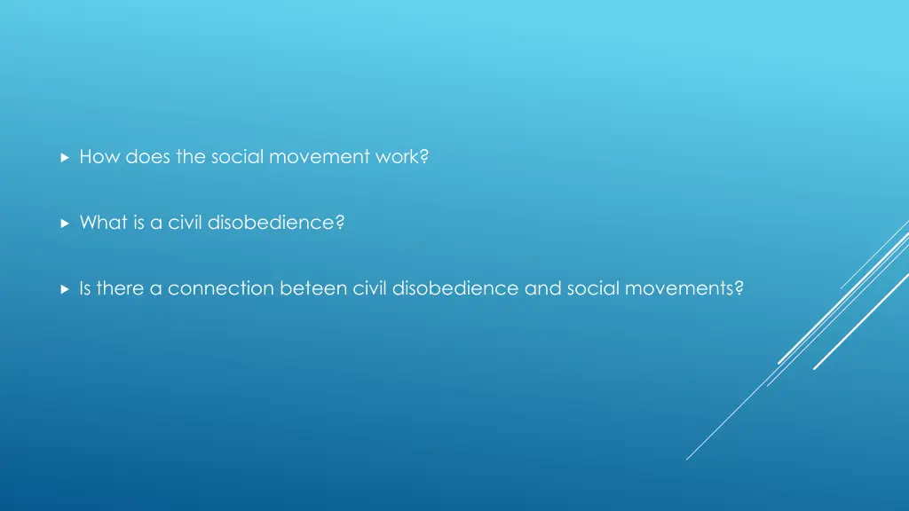 how does the social movement work