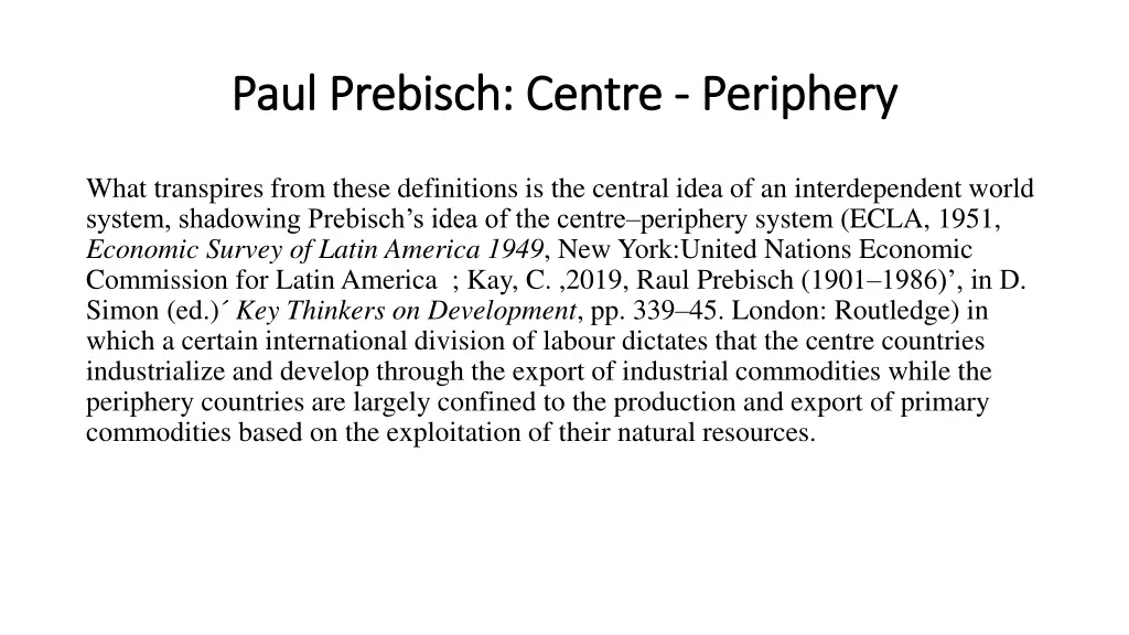 paul prebisch centre paul prebisch centre