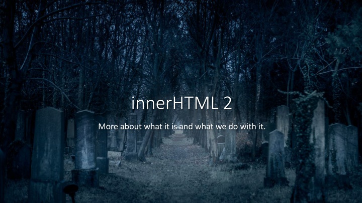 innerhtml 2