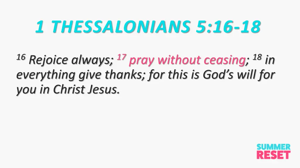 1 thessalonians 5 16 18