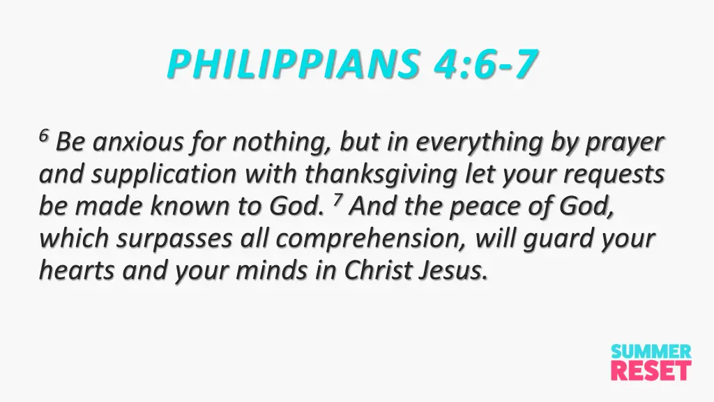 philippians 4 6 7