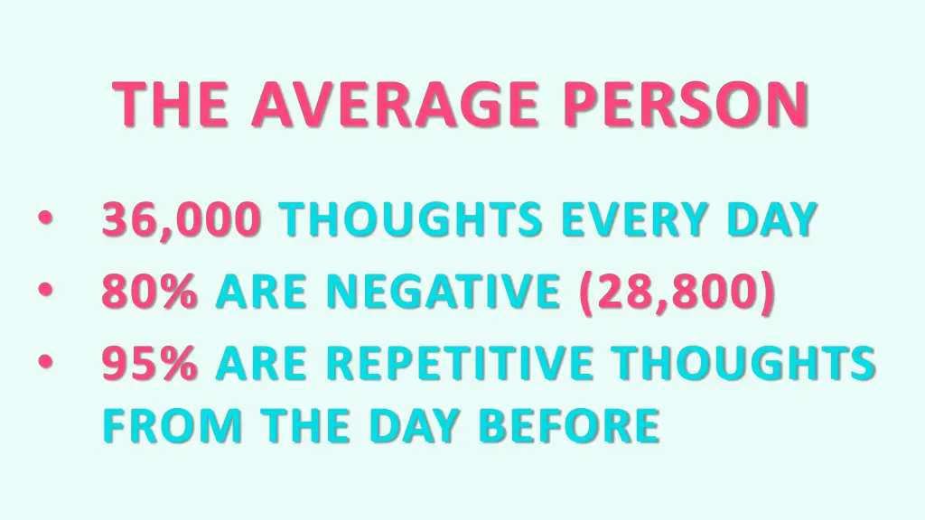 the average person