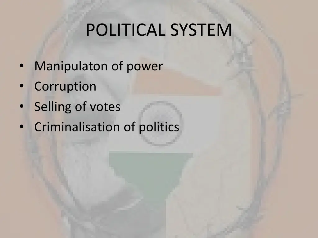political system
