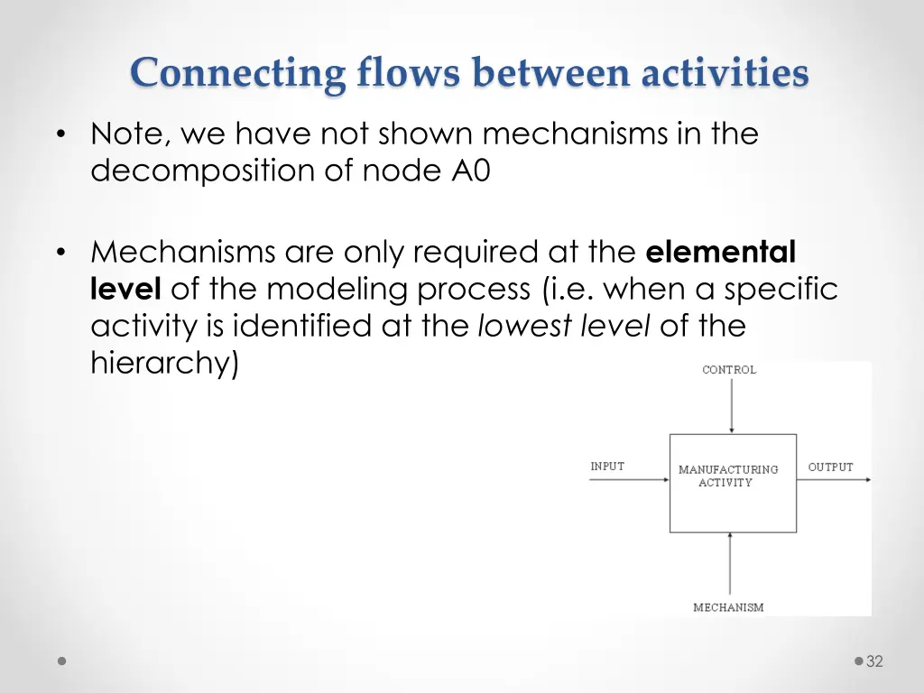 connecting flows between activities 5