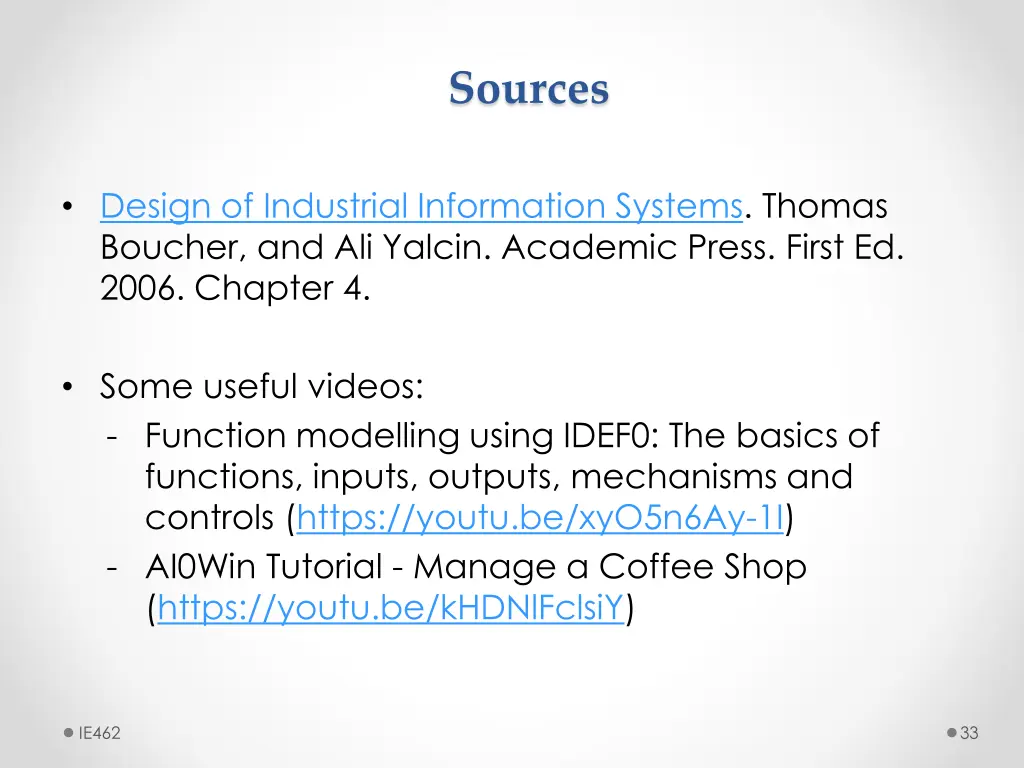 sources
