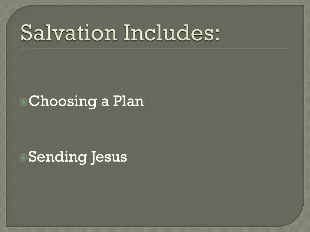 choosing a plan