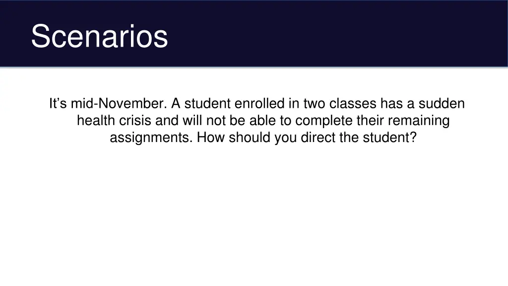 scenarios 2