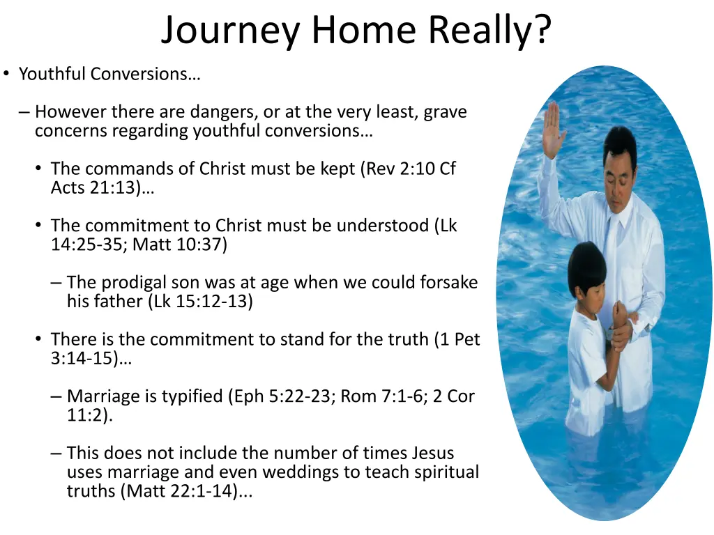 journey home really youthful conversions