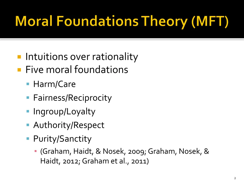 intuitions over rationality five moral