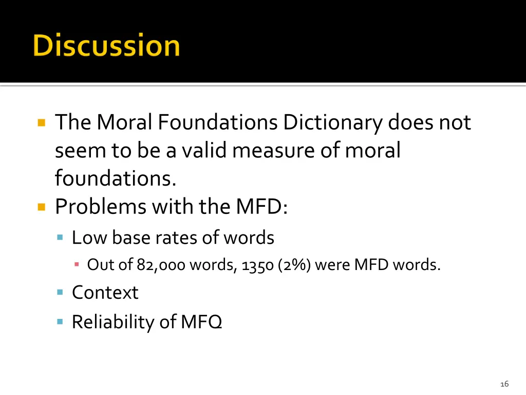 the moral foundations dictionary does not seem
