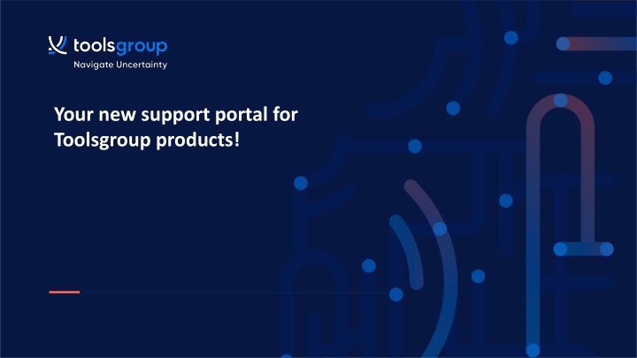 your new support portal for toolsgroup products
