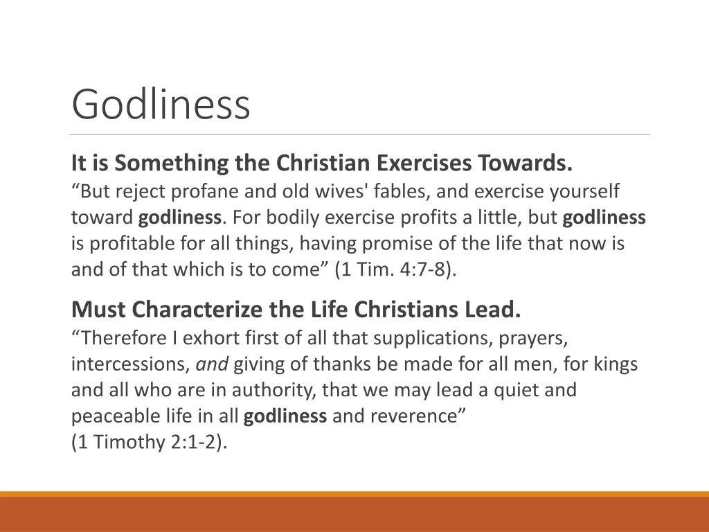 godliness 6