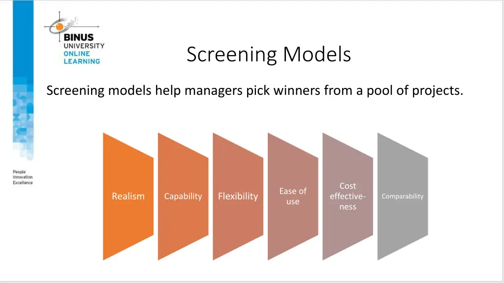 screening models