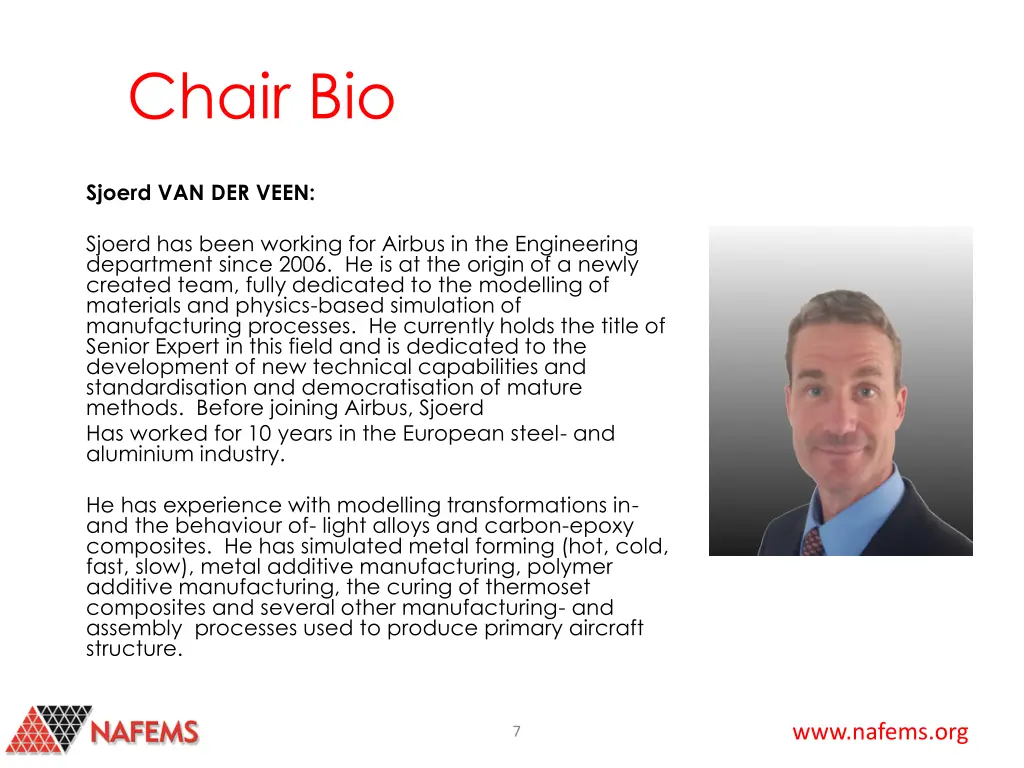 chair bio