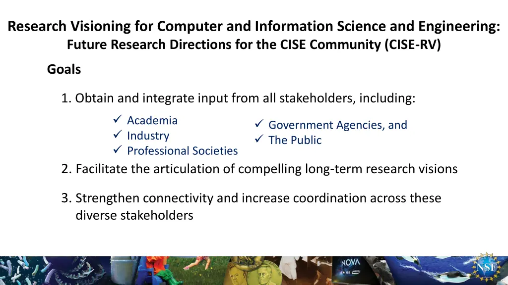 research visioning for computer and information 1