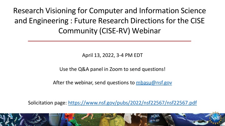 research visioning for computer and information